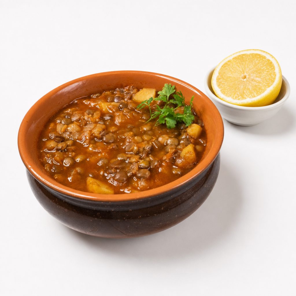 Sopa de Lentejas.