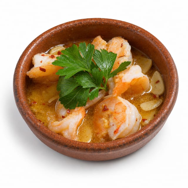 Gambas al Ajillo.