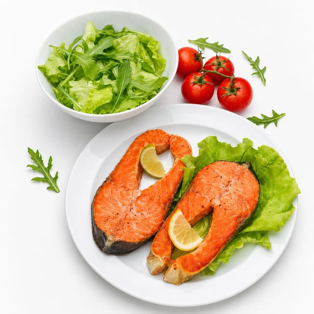 Salmon Asado.