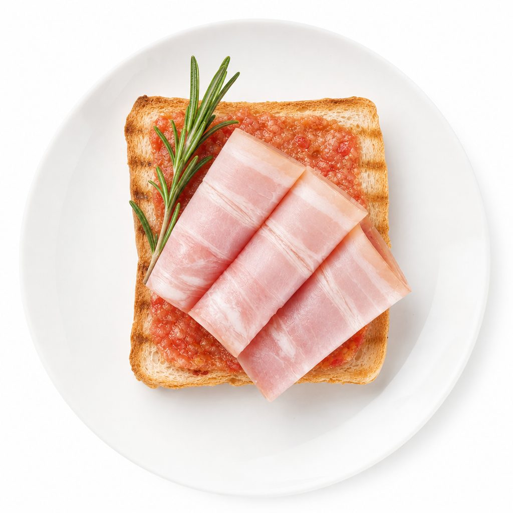 Pan Con Tomate y Jamon.