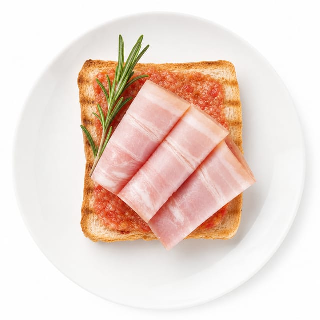 Pan Con Tomate y Jamon.